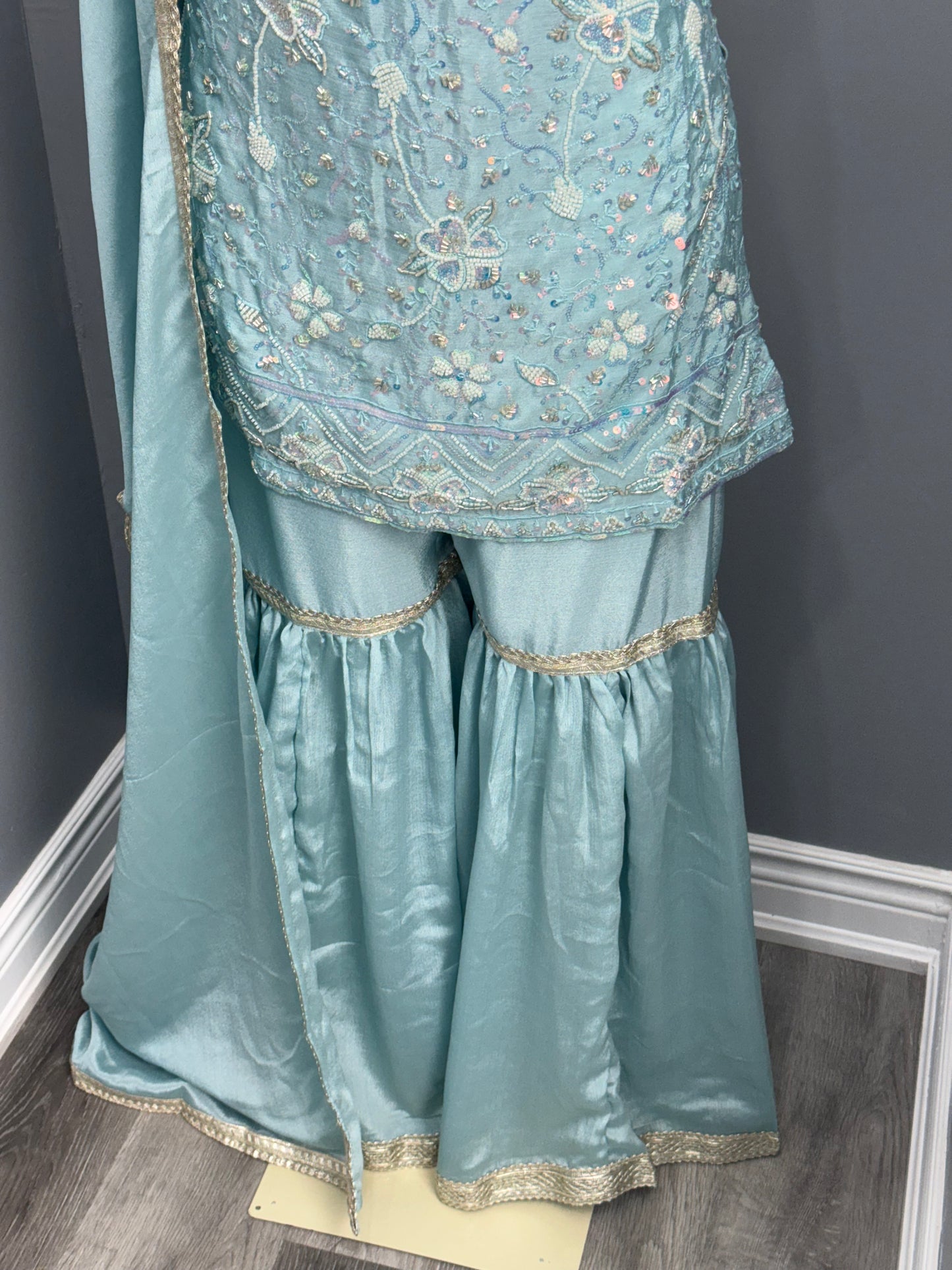 Readymade Gharara Suit- AK101205-26