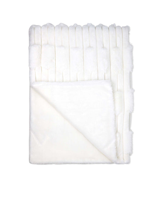 Fleece Blanket- White