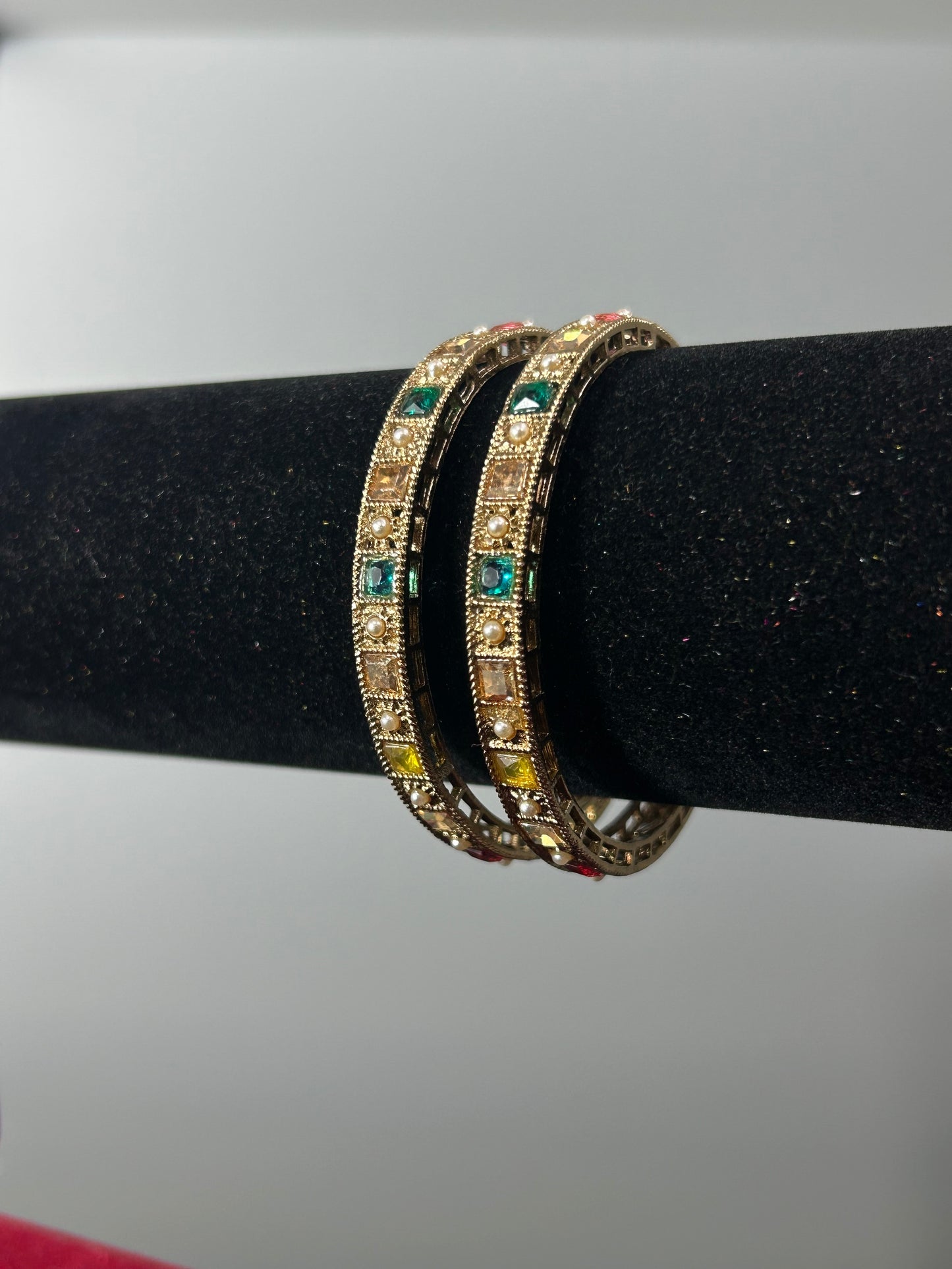 Classic Multicolour Kada Bangles