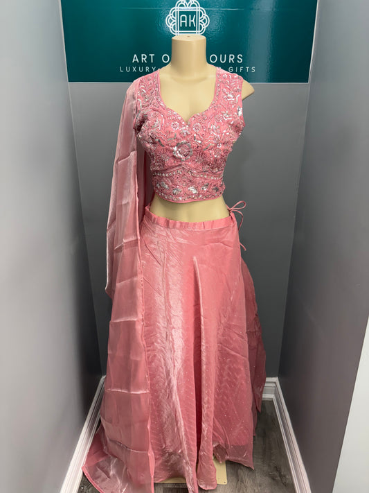 Beaded Lehenga- AK38-05