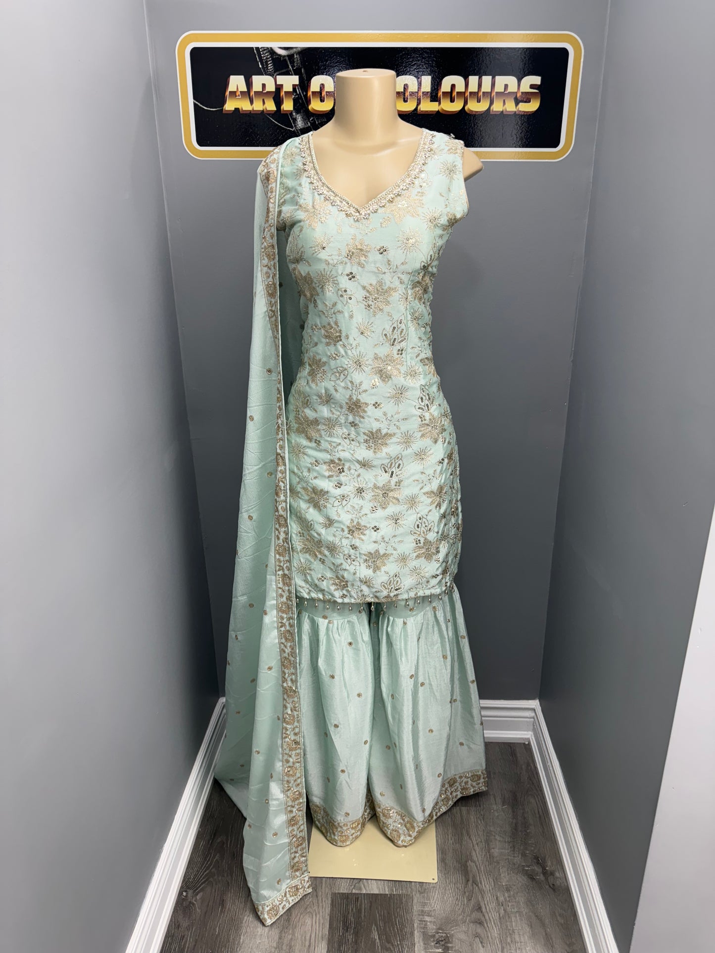 Loveleen Readymade Gharara Suit