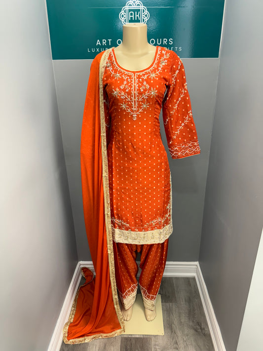Banarsi Handwork Suit- AK2728-0526
