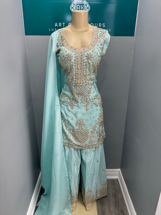 Readymade Sharara Suit- AK5758-0926