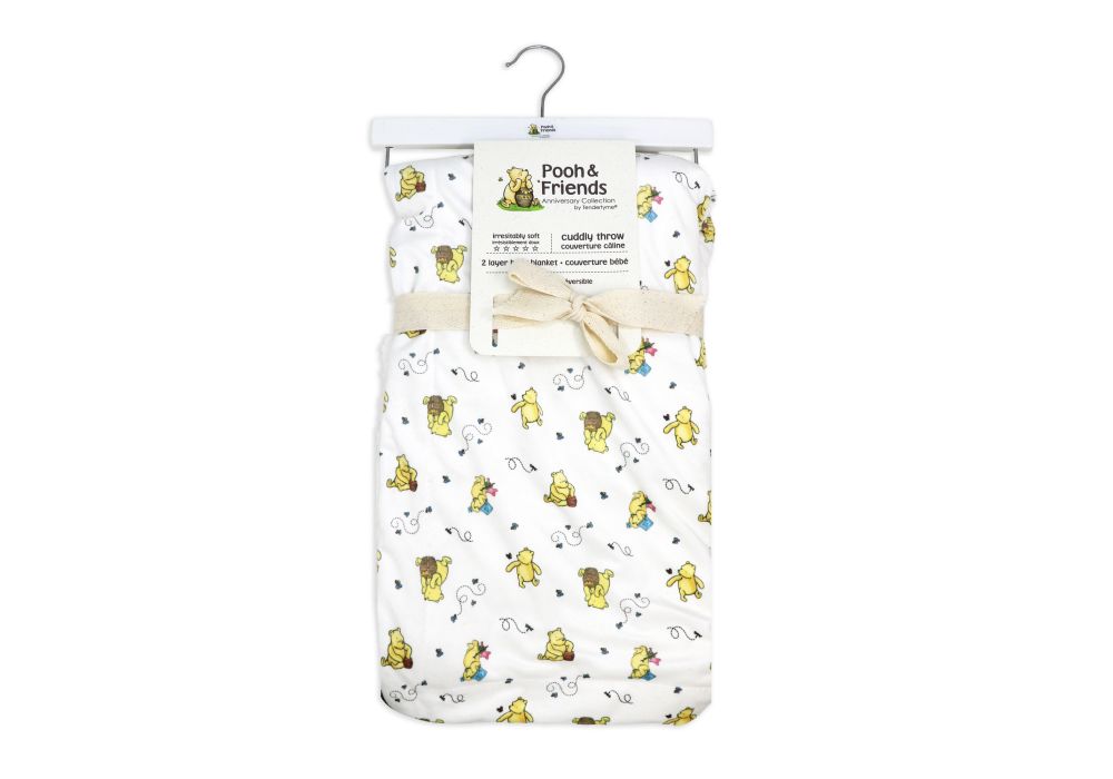 Soft Pooh and Friends Blankets