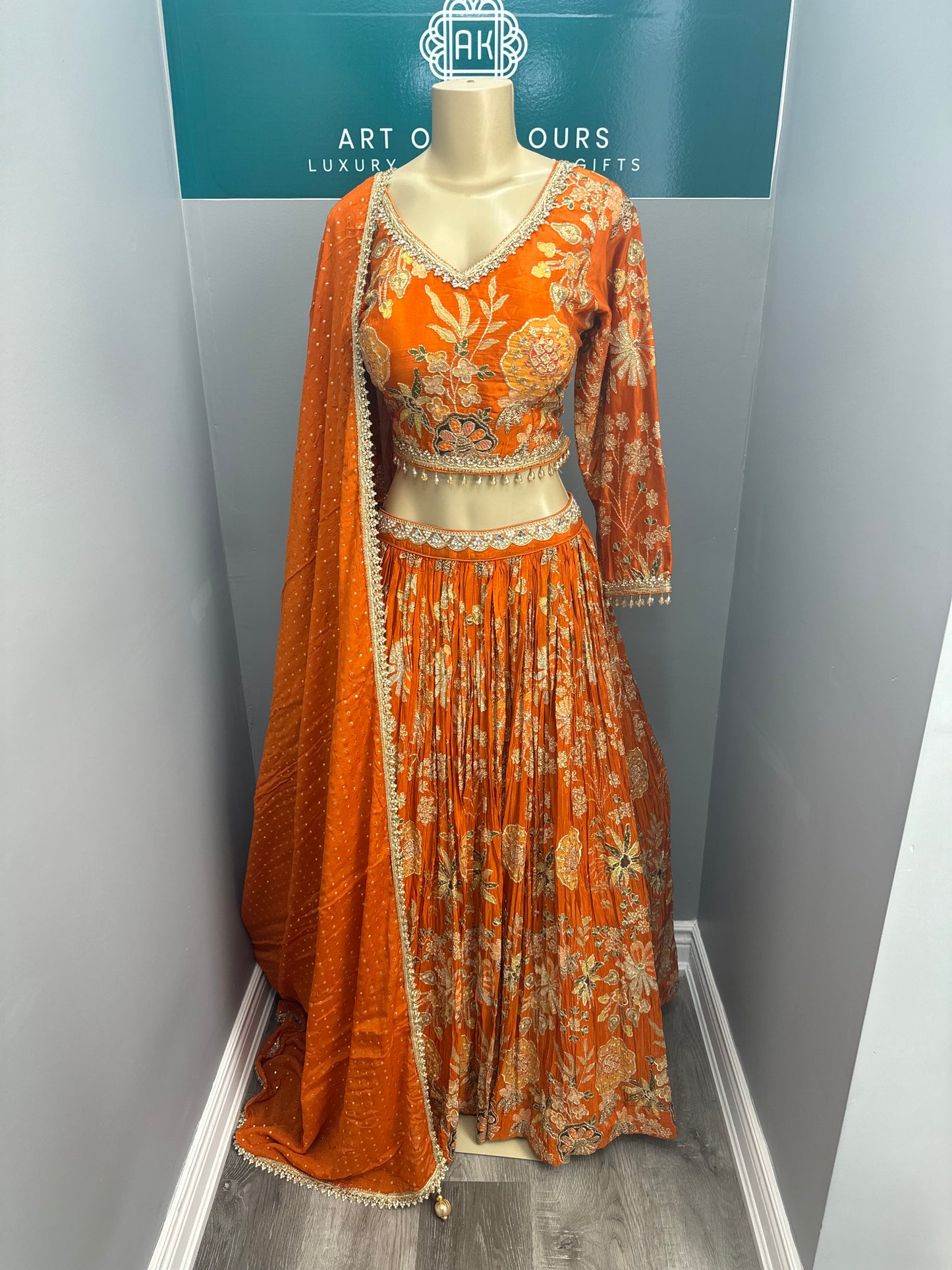 Beautiful Positionwork Lehenga