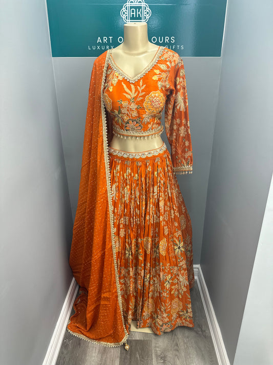Beautiful Positionwork Lehenga