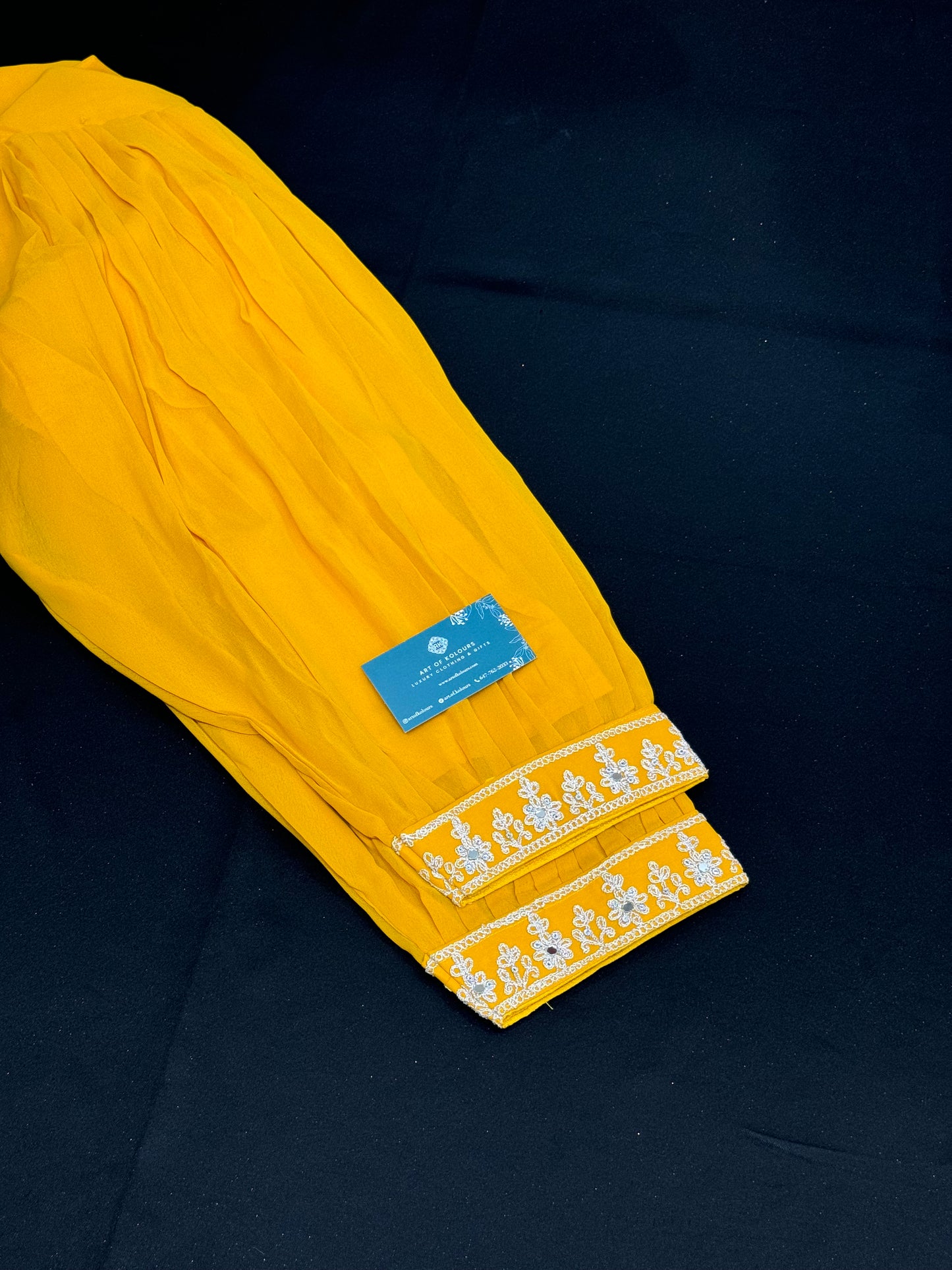 Lavleen Kids Salwar Suit- Yellow