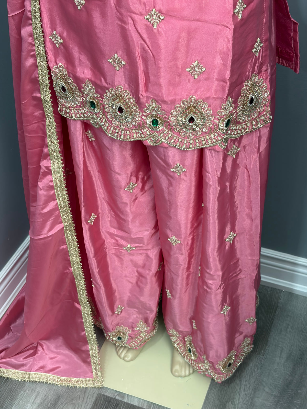 Pink Readymade Sharara Suit AK5758-0526