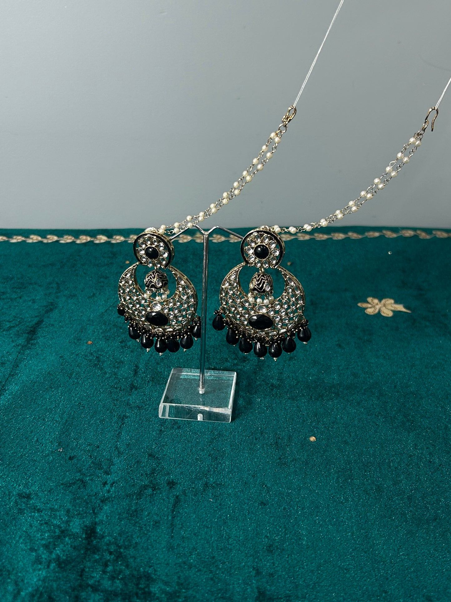 Black Sahara Earrings