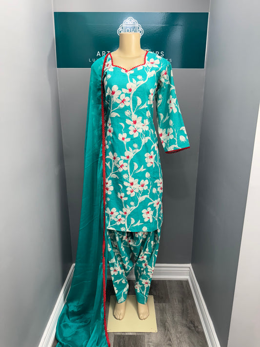 Pure Cotton Printed Salwar Suit?