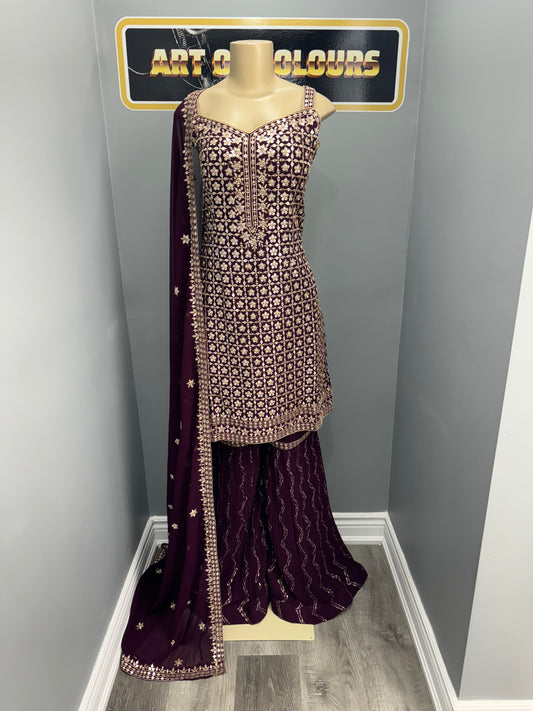 Banafsha Readymade Gharara Suit