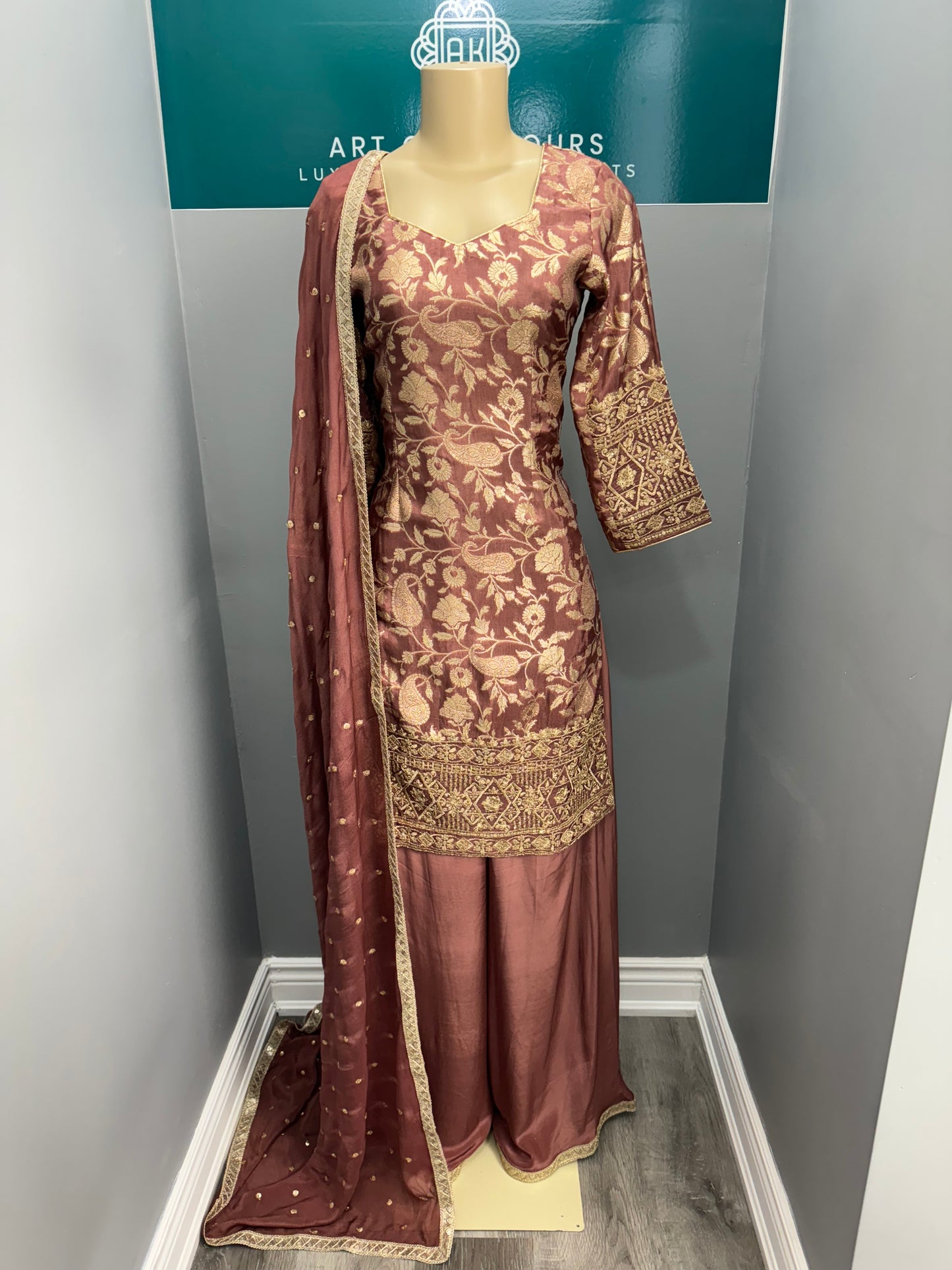 Banarsi Sharara Suit- AK6668-27262