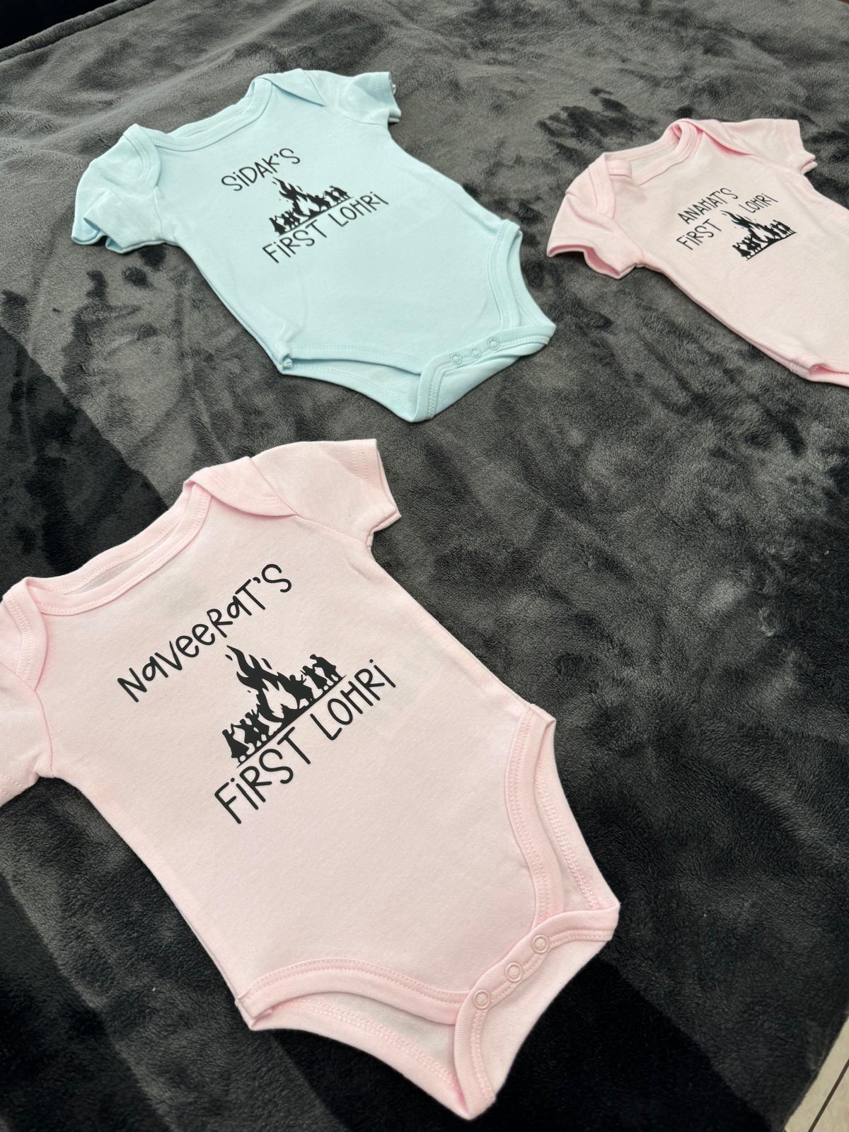 Lohri Personalized Onesie