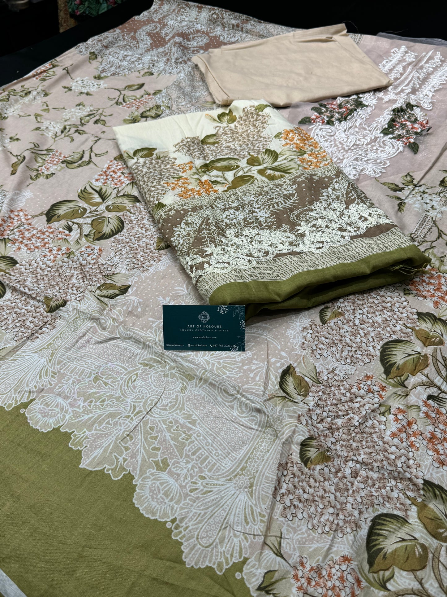 Pajeeri Bota Printed Unstitched Suit