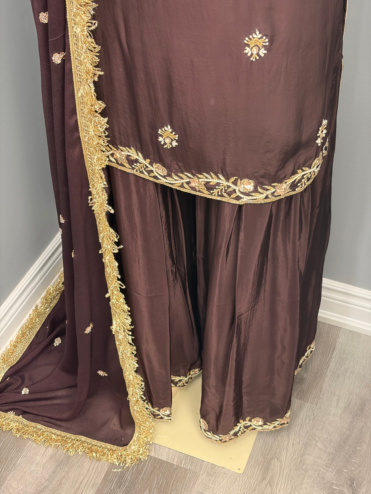 Handwork Sharara Suit-AK03073C