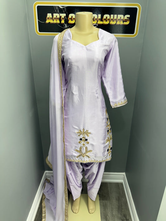Jamni Kala Phul Salwar Suit