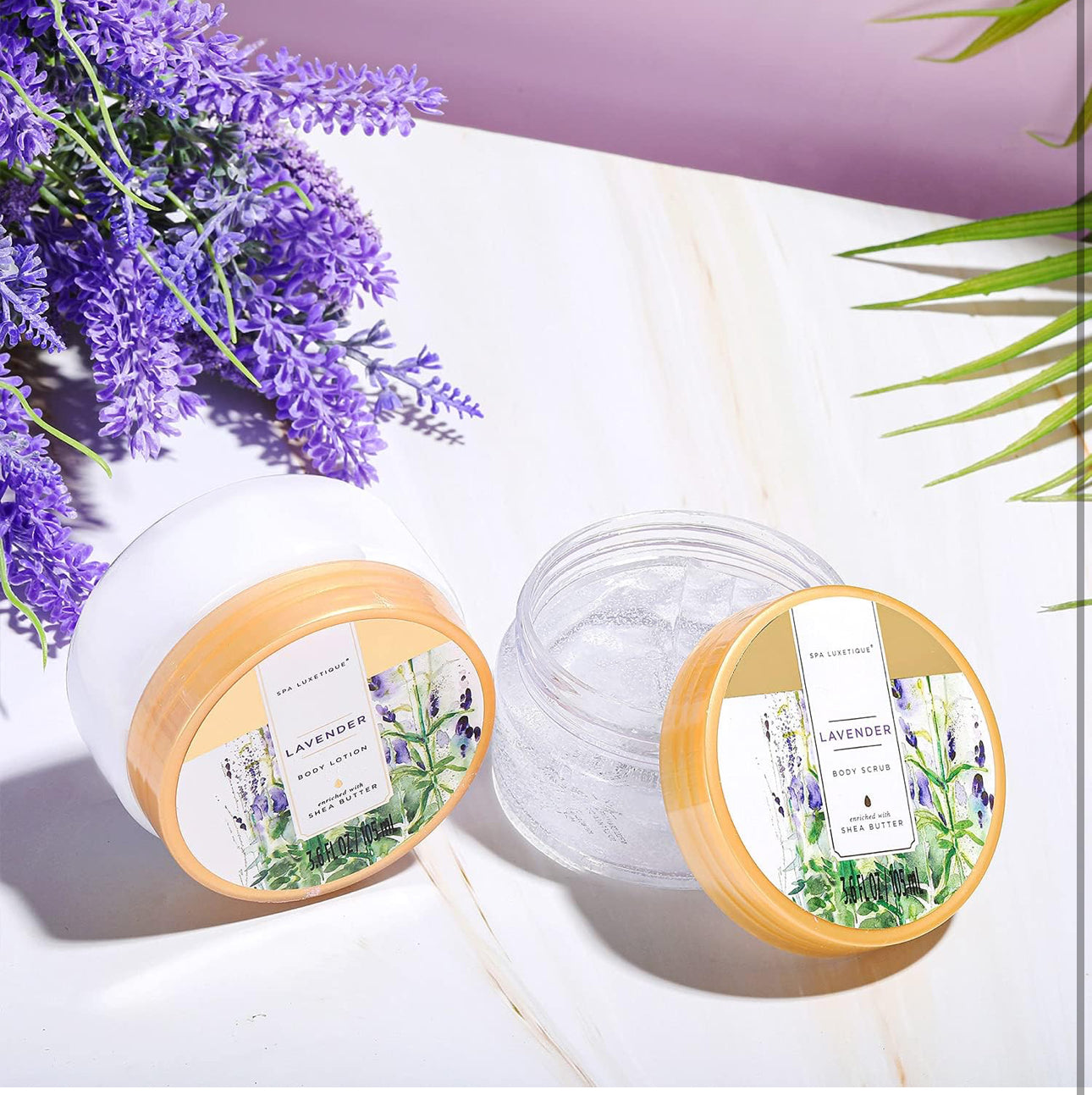 Spa Luxeitque Lavender Gift Set