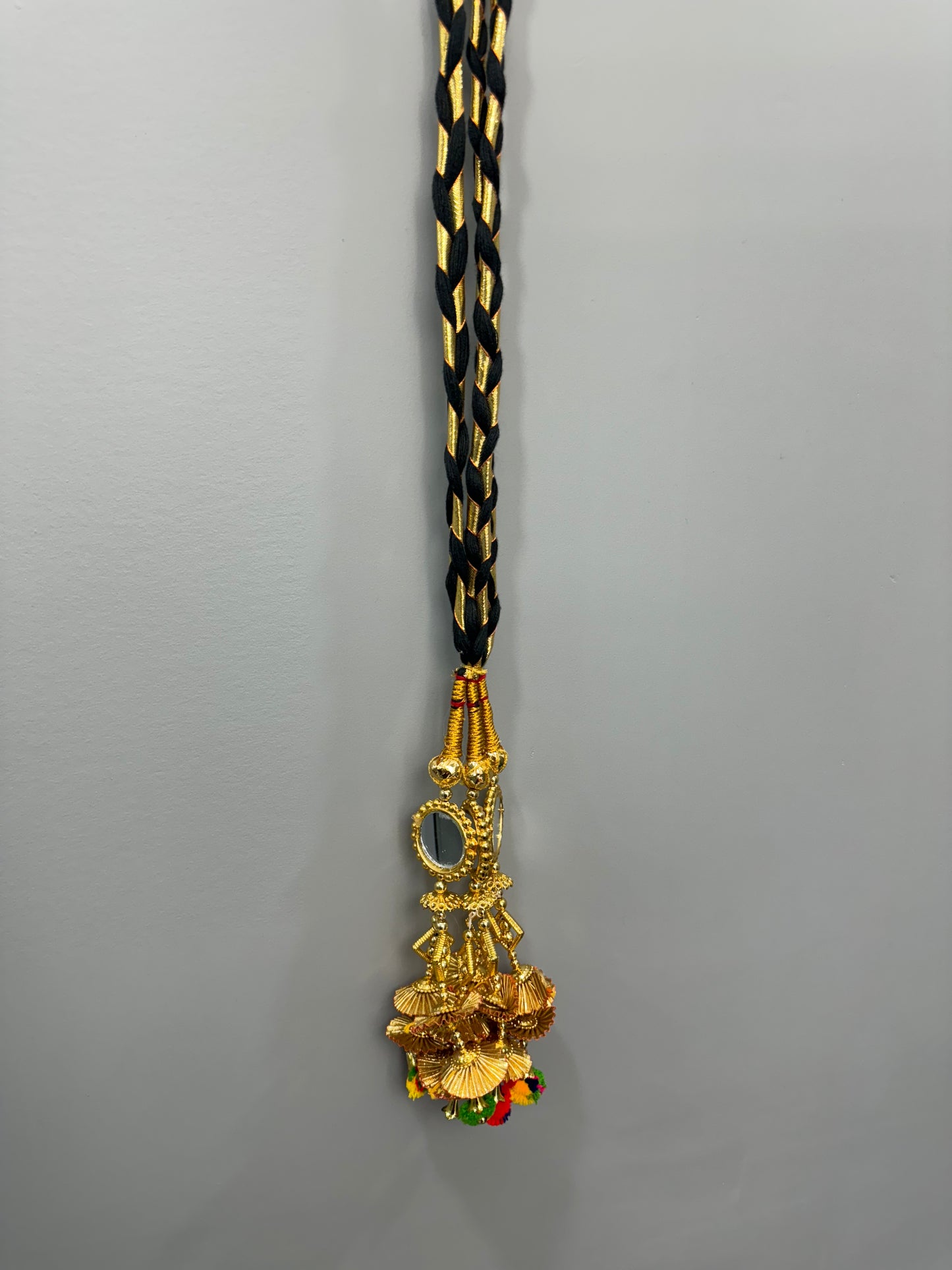 Lace Prandha Multi Colour Mirror Parandi