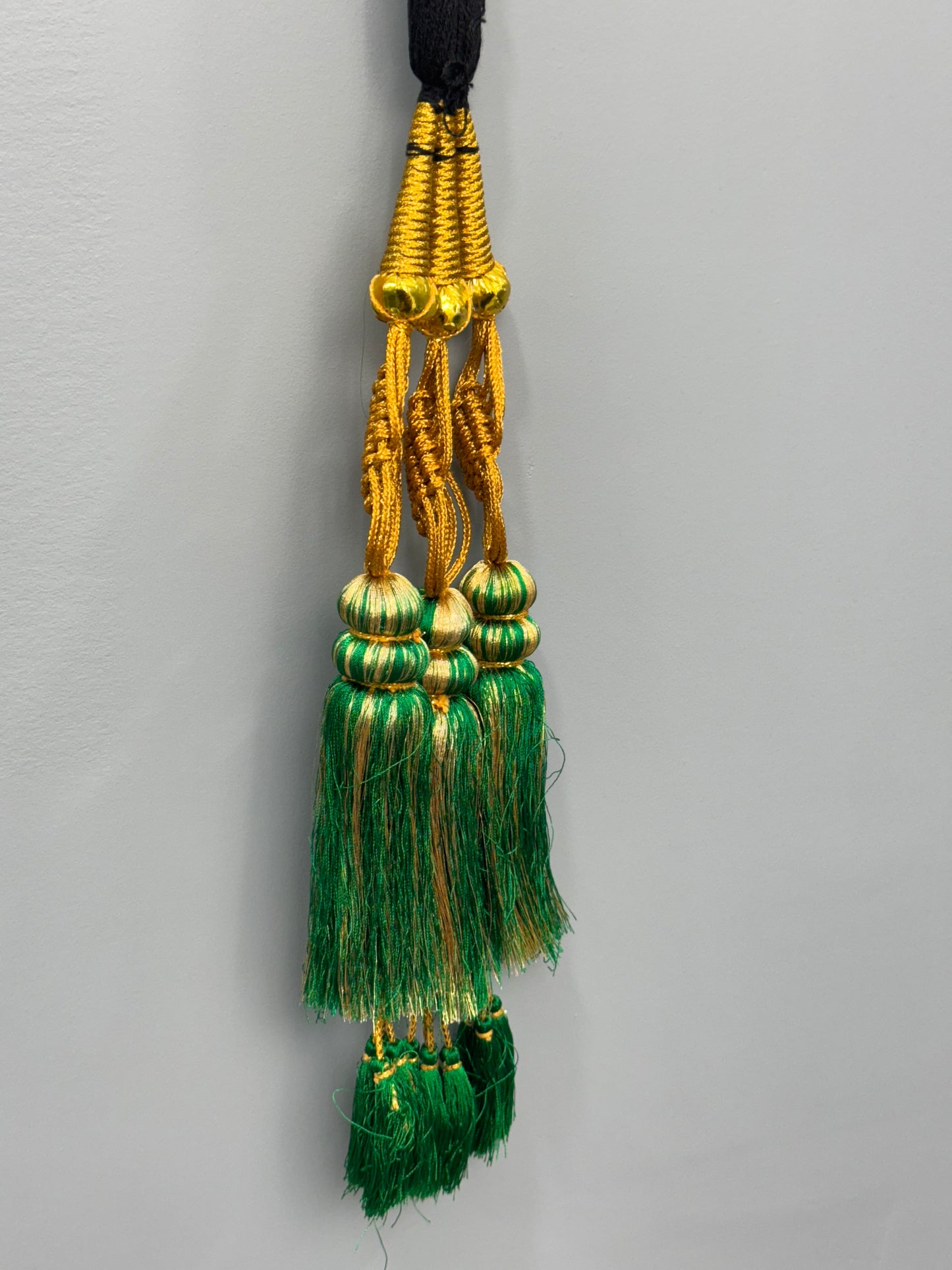 Green and Gold Latkan Double Layer Prandi