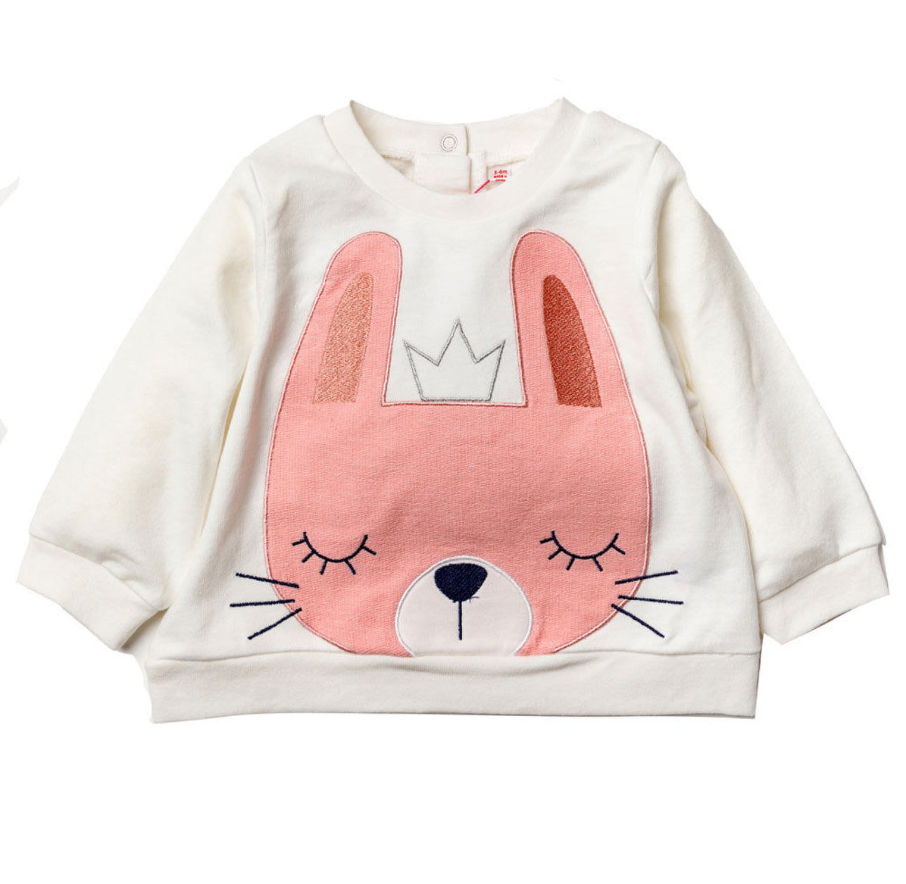 Sleepy Bunny: Fleece Shirt & Jogger Set