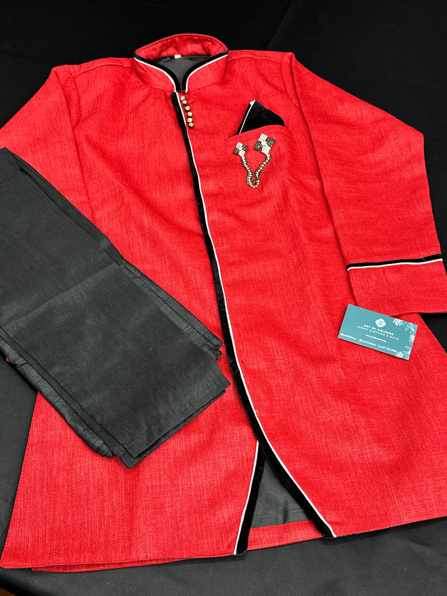 Ashok Kurta Style Jacket Set