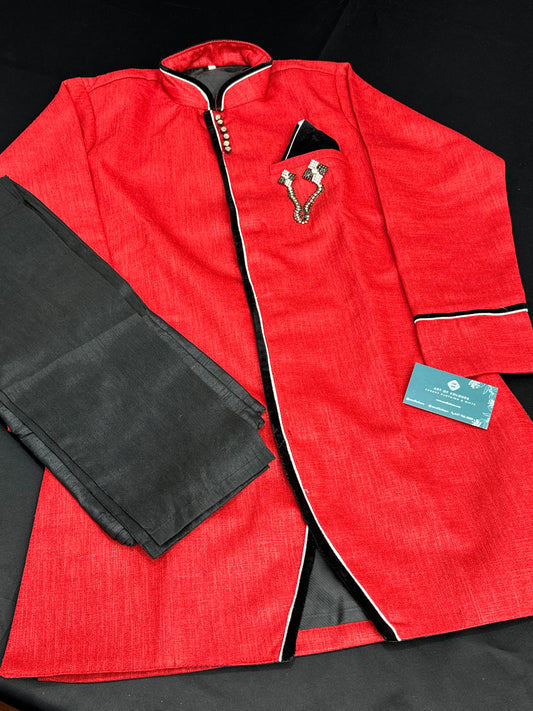 Ashok Kurta Style Jacket Set