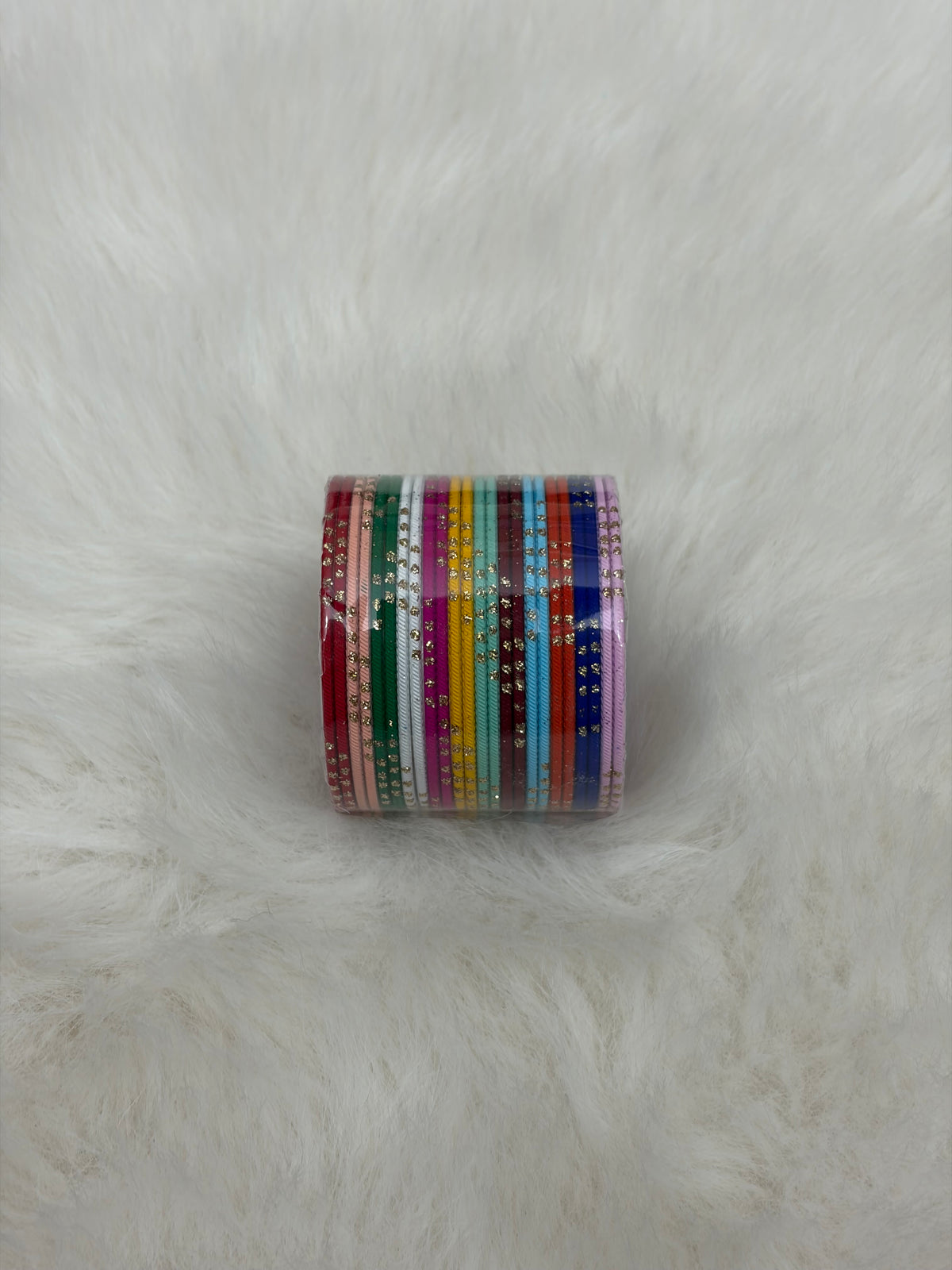 Kids Plain Bangles- Multi Colour