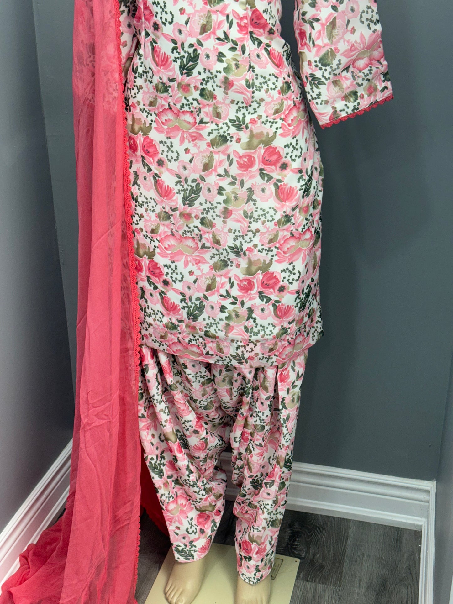 Printed Georgette Salwar Suit