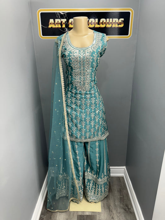 Jaansi Readymade Sharara Suit