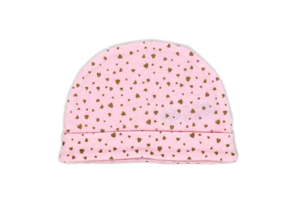 Girls 5 Piece Mesh Bag Set: Gold Heart