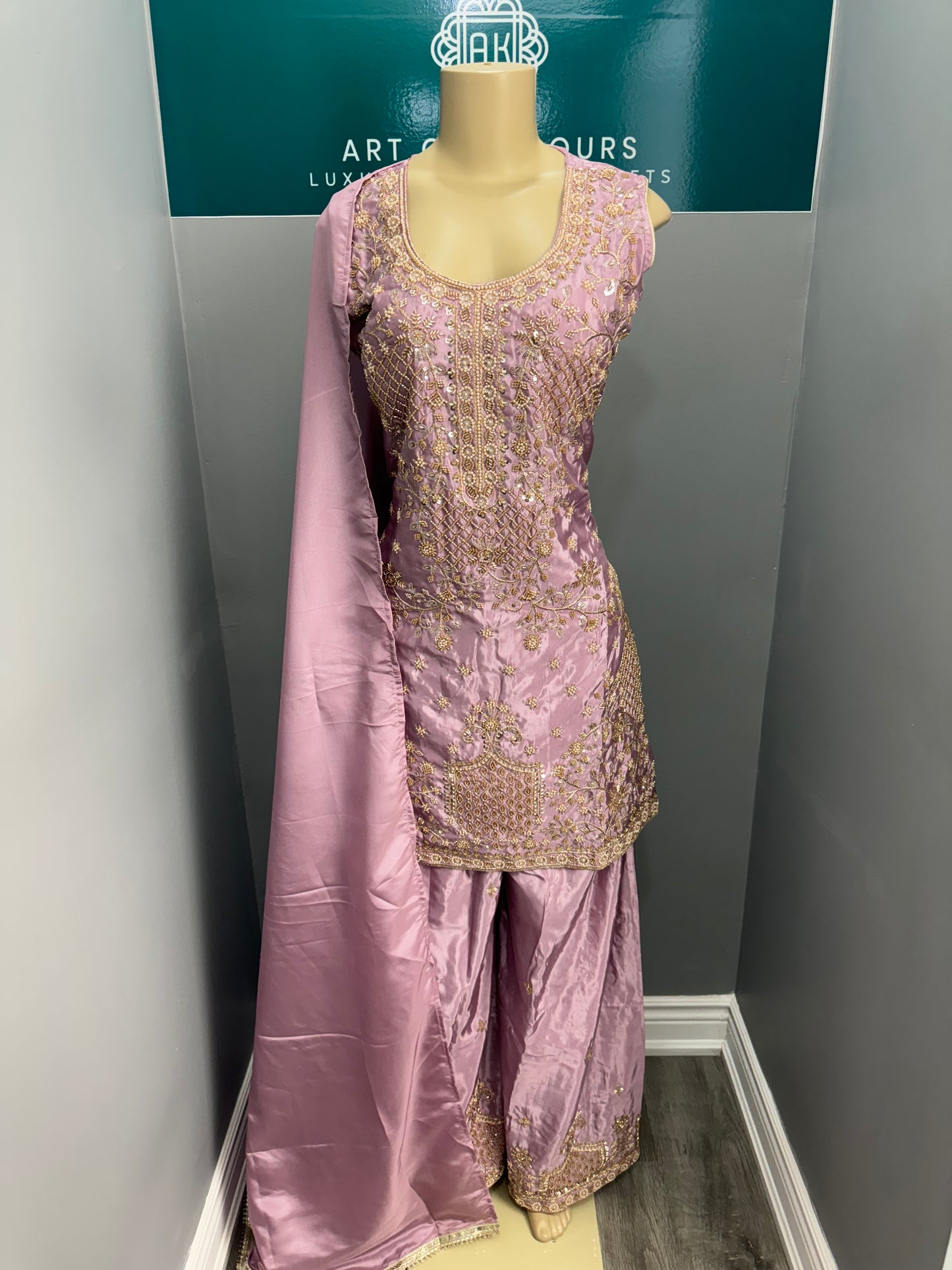 Readymade Sharara Suit- AK5758-0926
