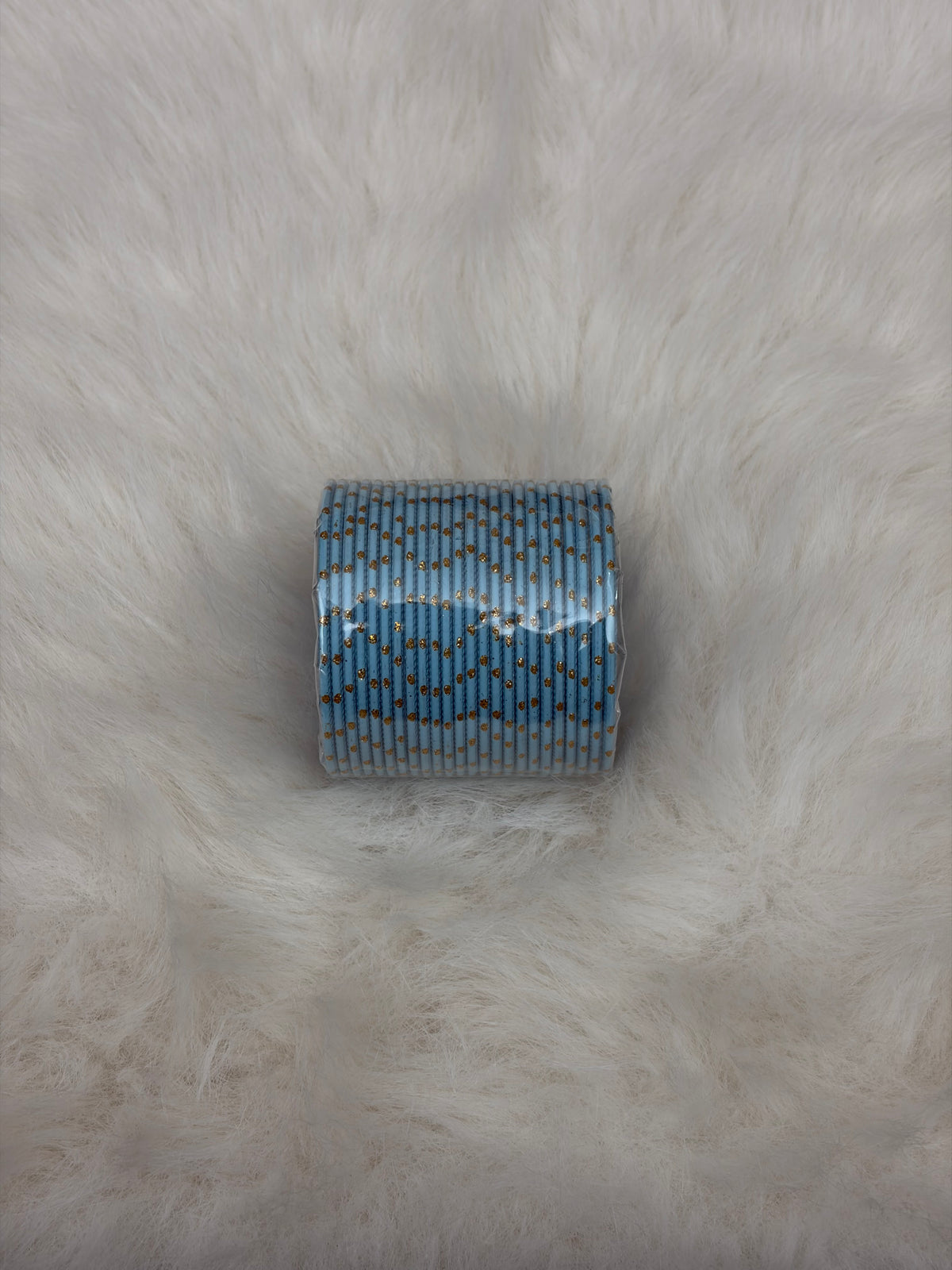 Kids Plain Bangles- Baby Blue