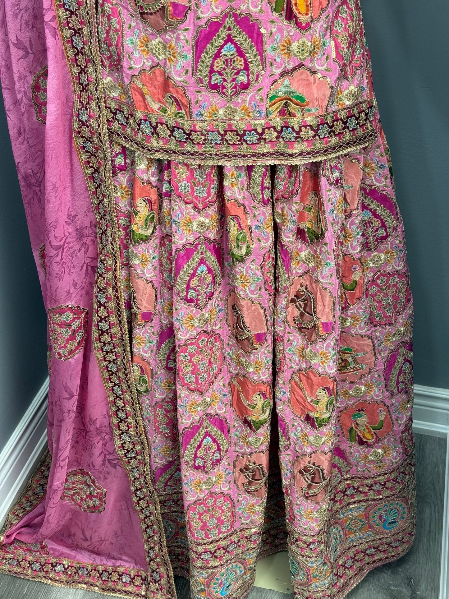 Raja Rani Lehenga- AK4449-1426