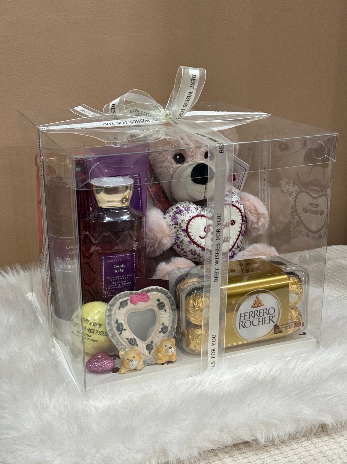 Dark Kiss Valentine’s Clear Gift Box
