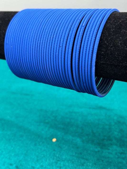 Blue Plain Bangles