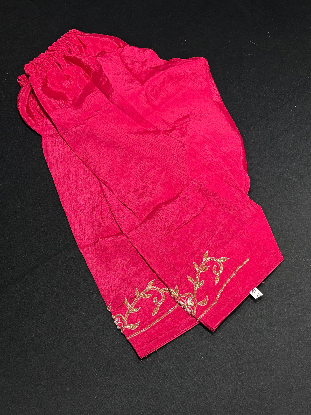 Ruby Gold Handwork Salwar Suit