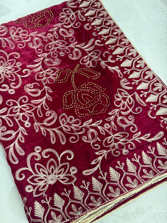 Diana Velvet Shawl
