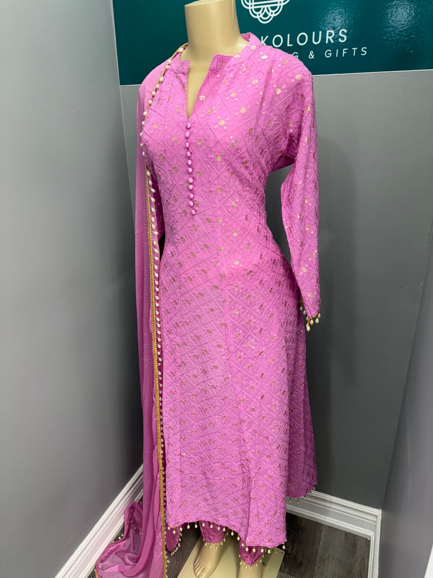 Ambar Anarkali Pajami Suit