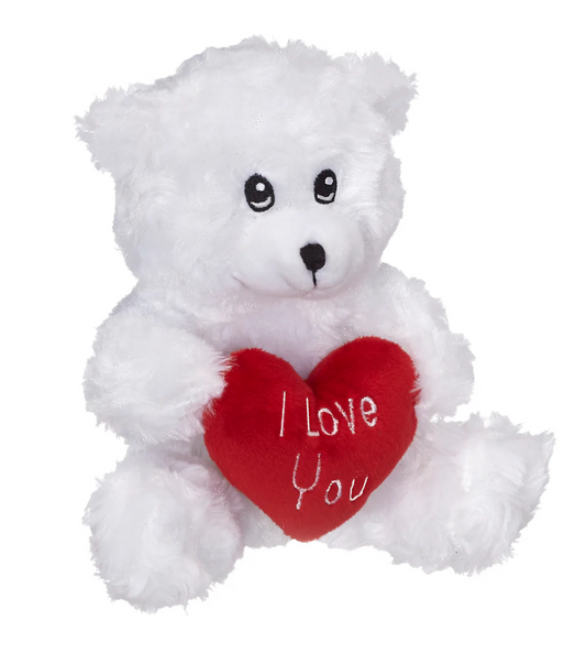 Valentine Tommy Bear 6" Sitting