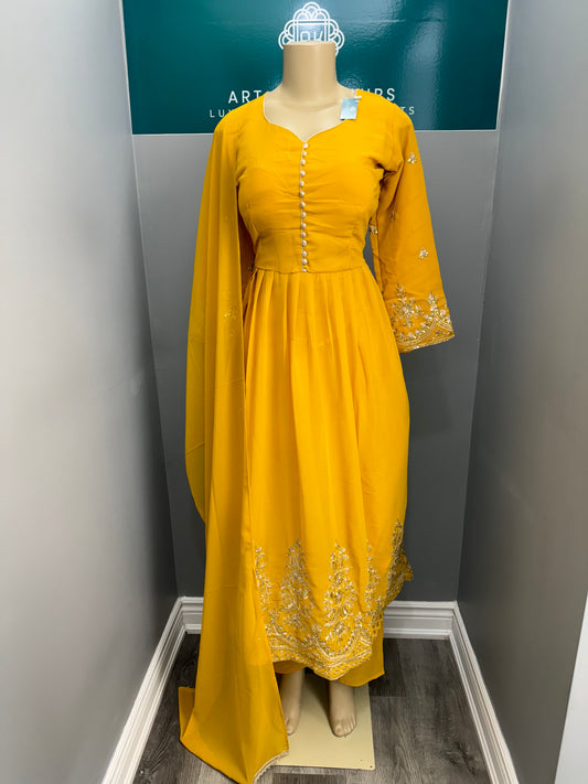 Readymade Anarkali Suit- AK4649-42