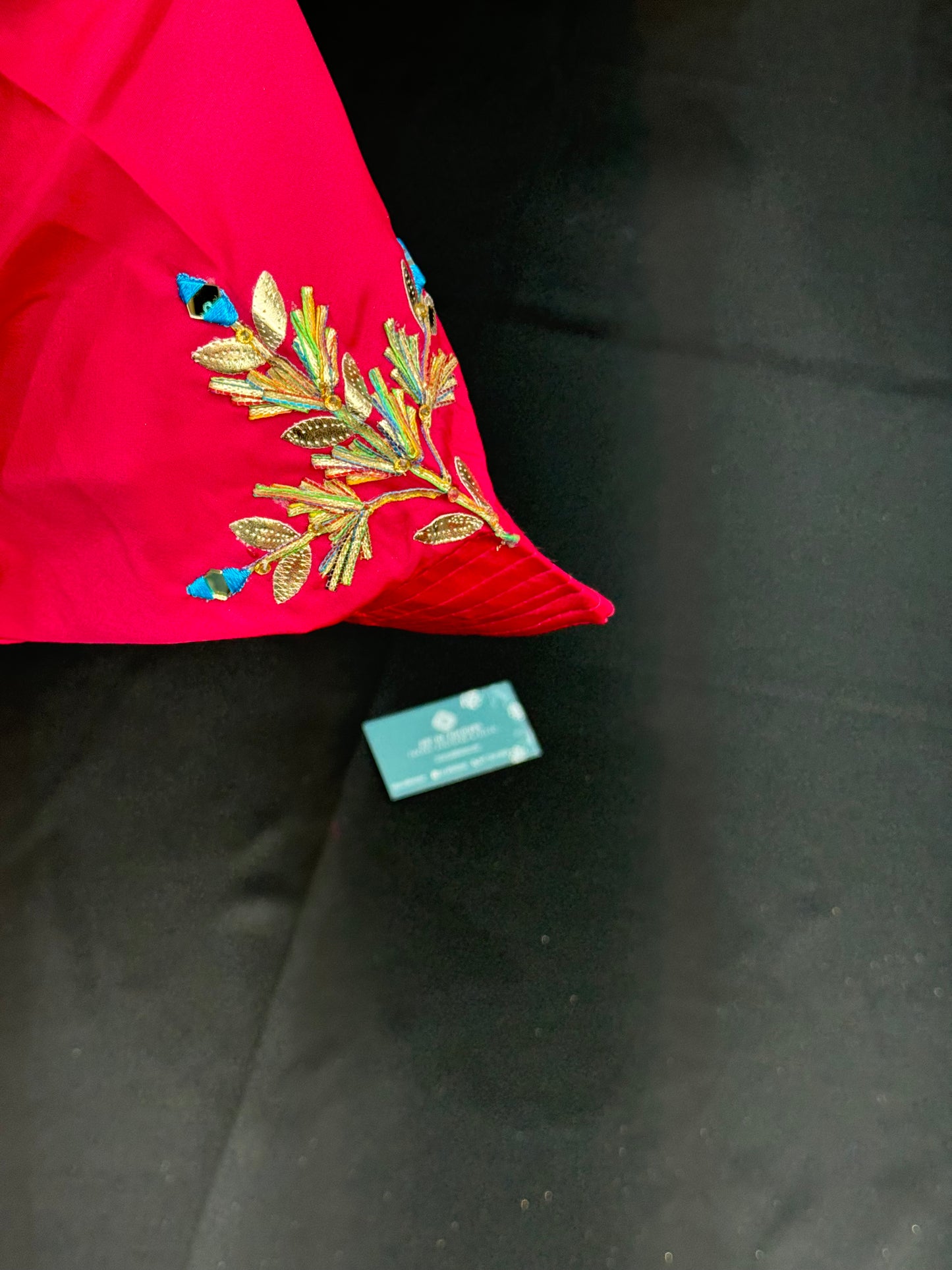 Pavi Kids Frock Salwar Suit- Ruby Red