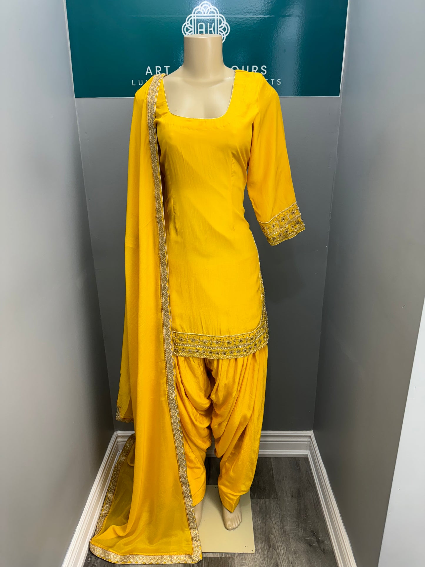 Handwork Salwar Suit- AK1012-0926