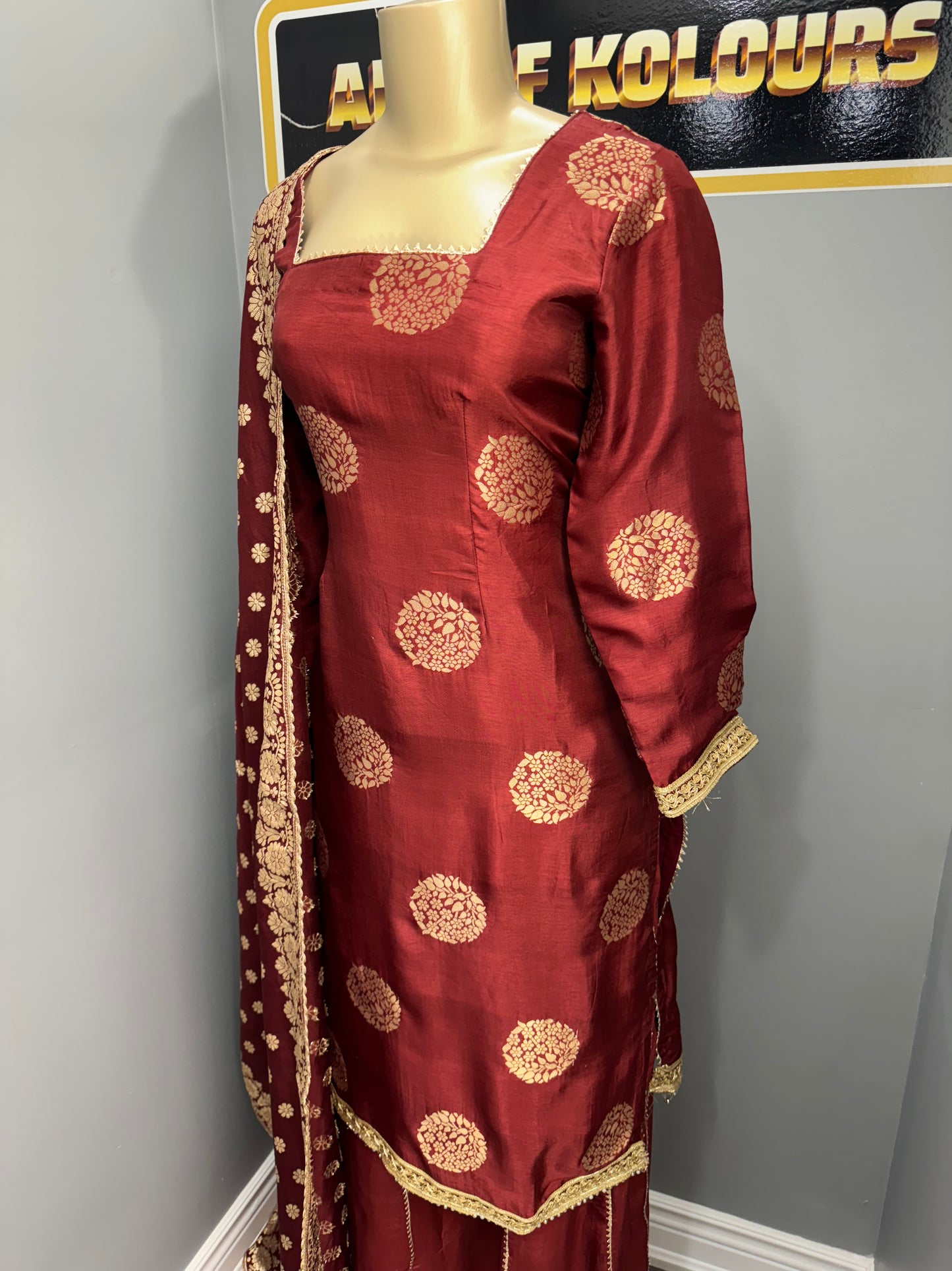 Chakkar Baag Sharara Suit
