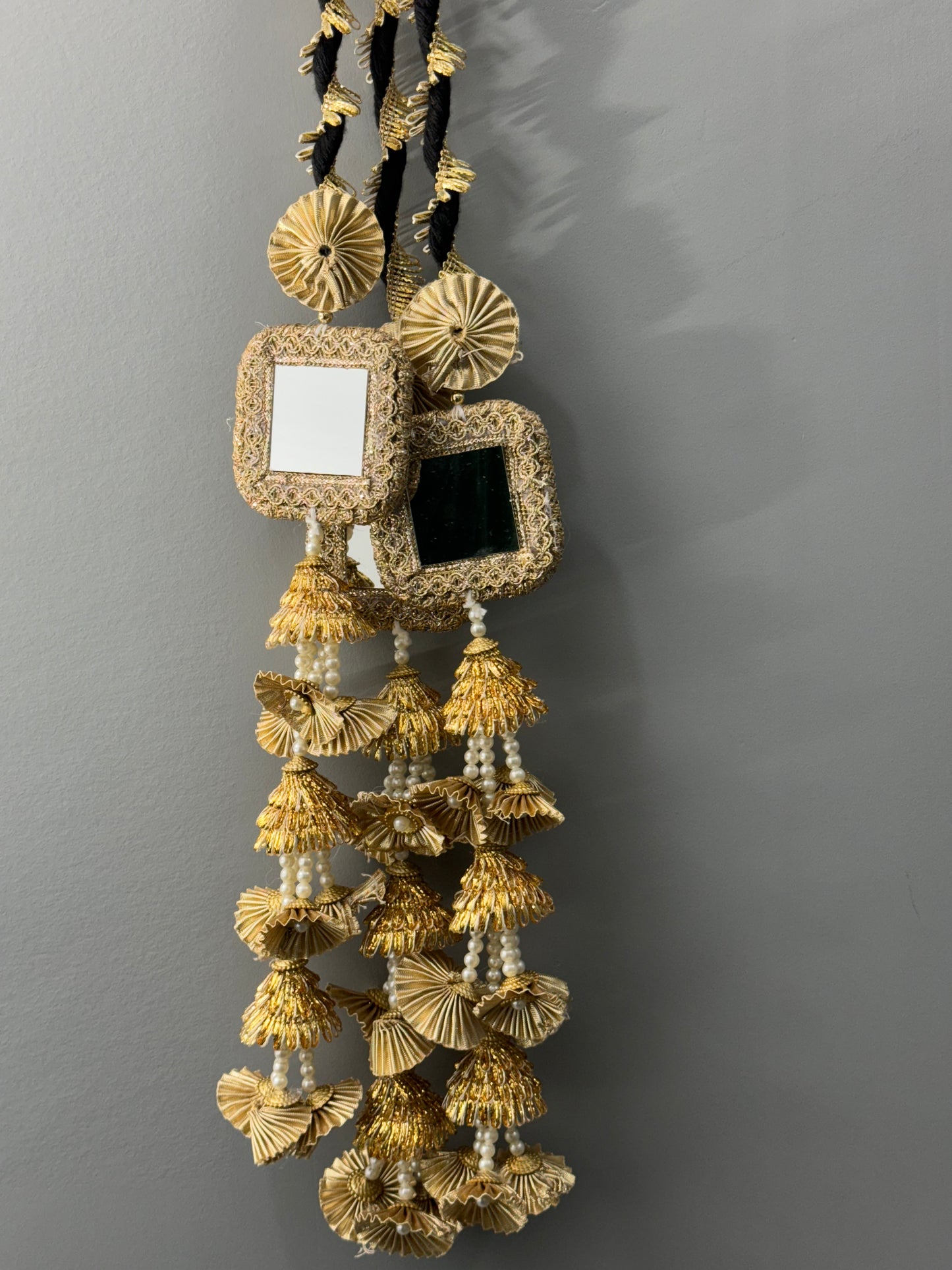 Gold Square Mirror Prandi