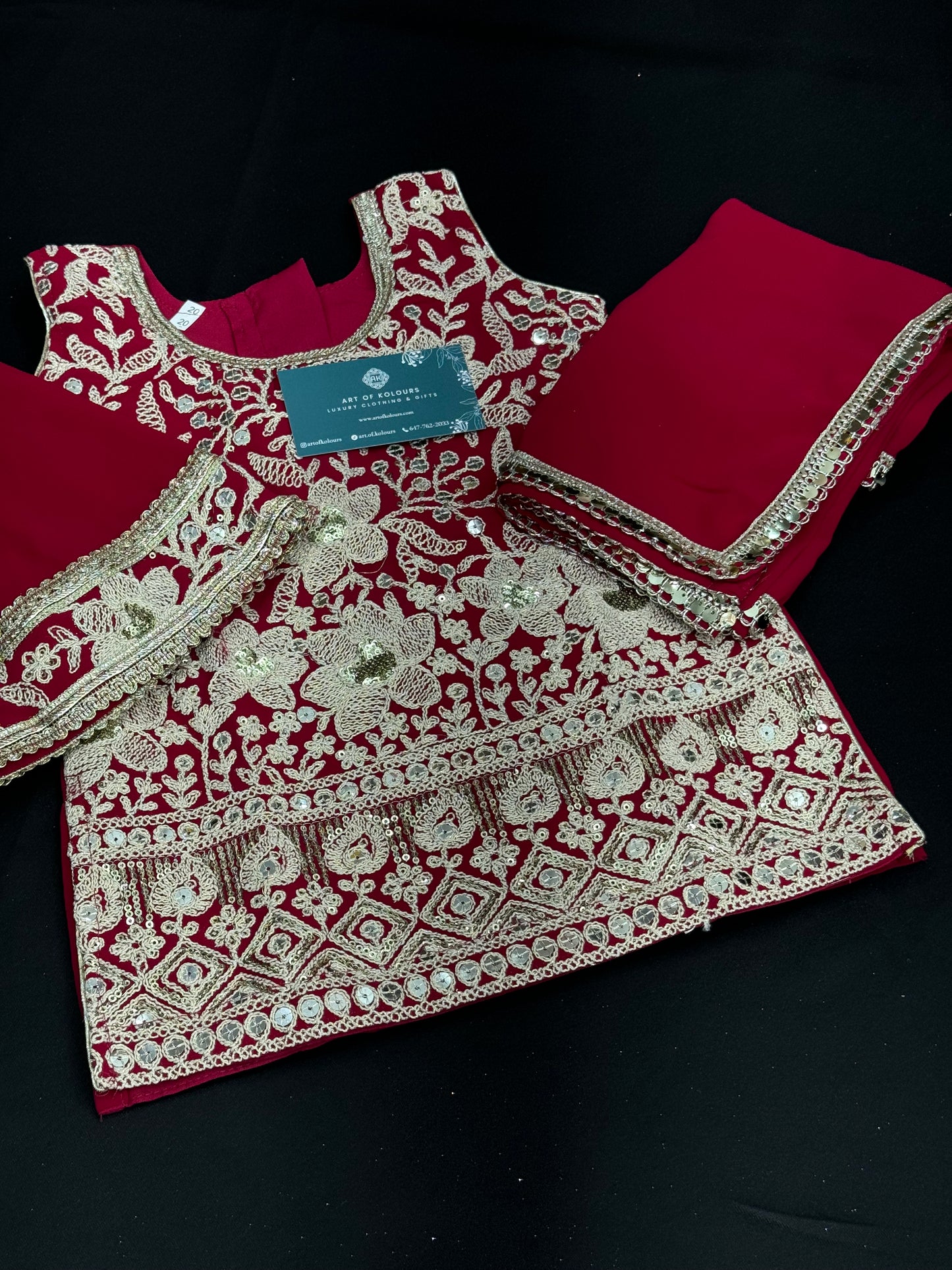 Ekam Kids Gharara Suit