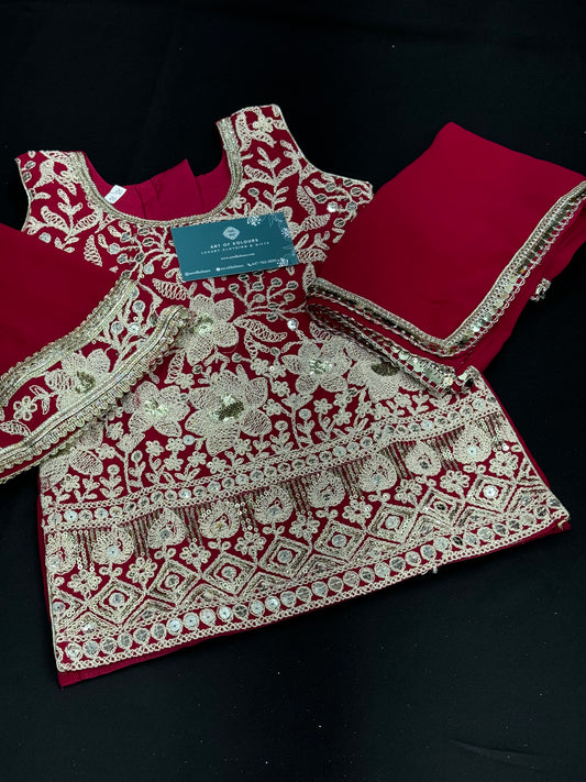 Ekam Kids Gharara Suit
