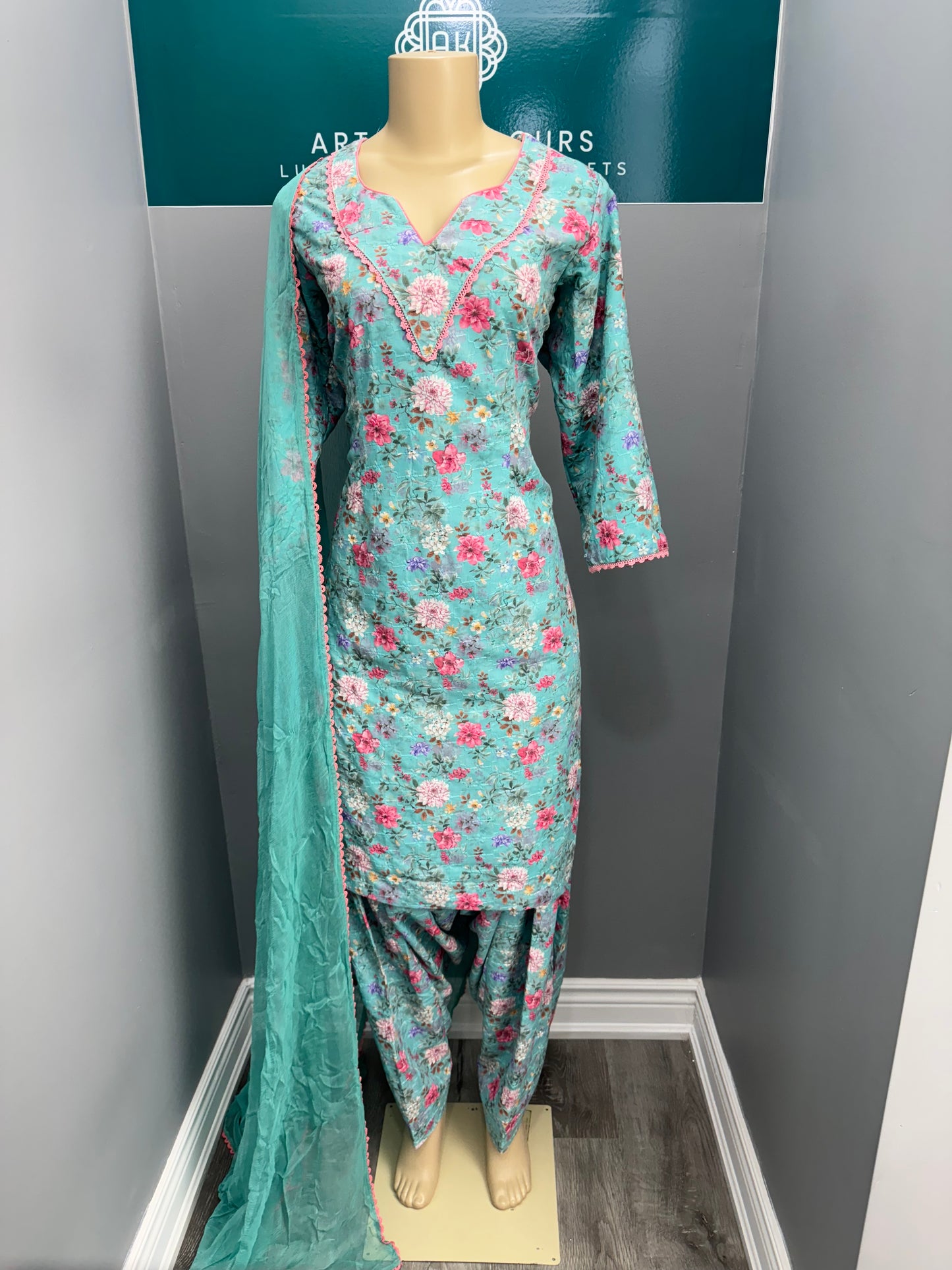 Printed Cotton Salwar Suit