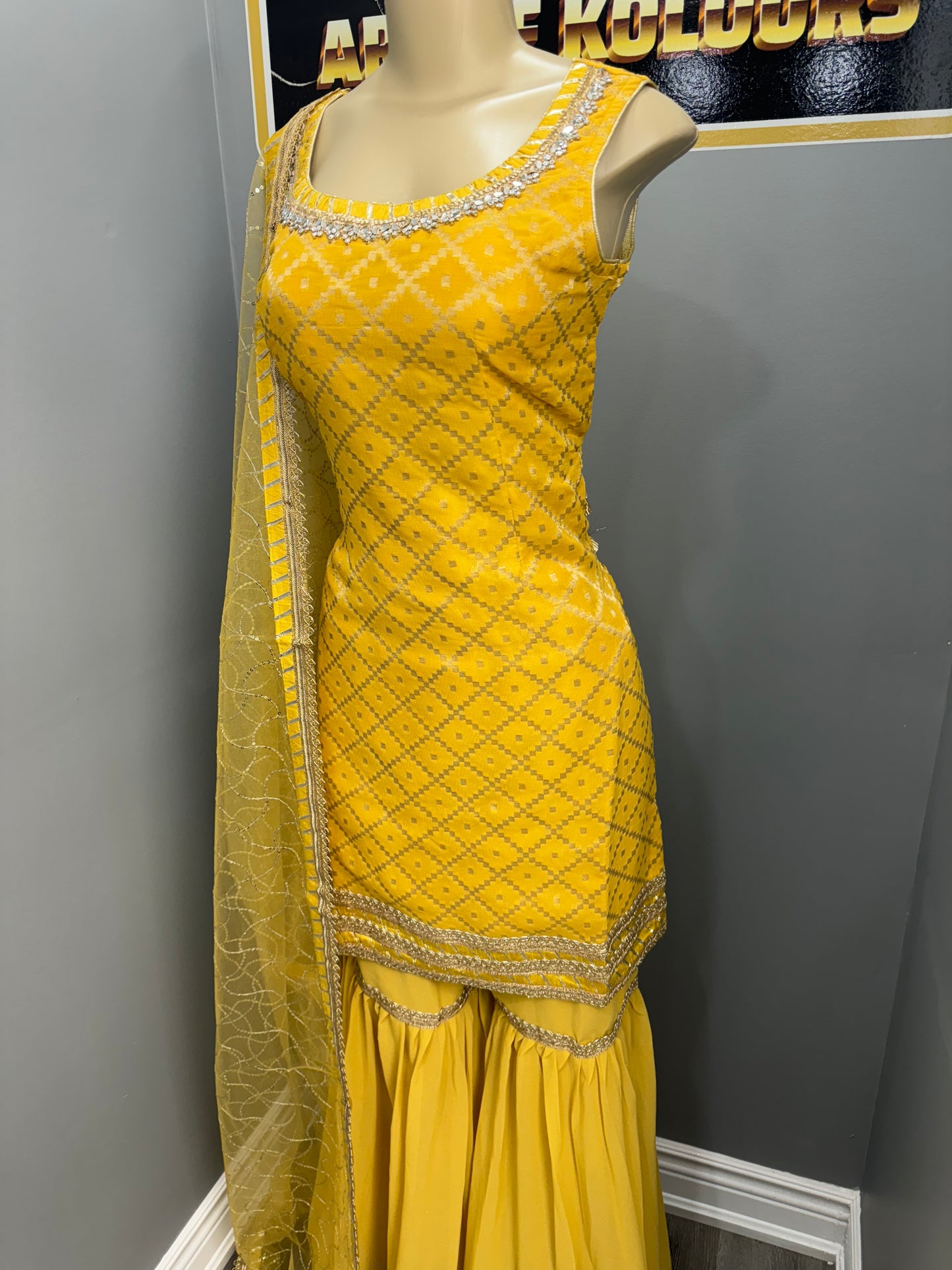 Shabnam Readymade Gharara Suit