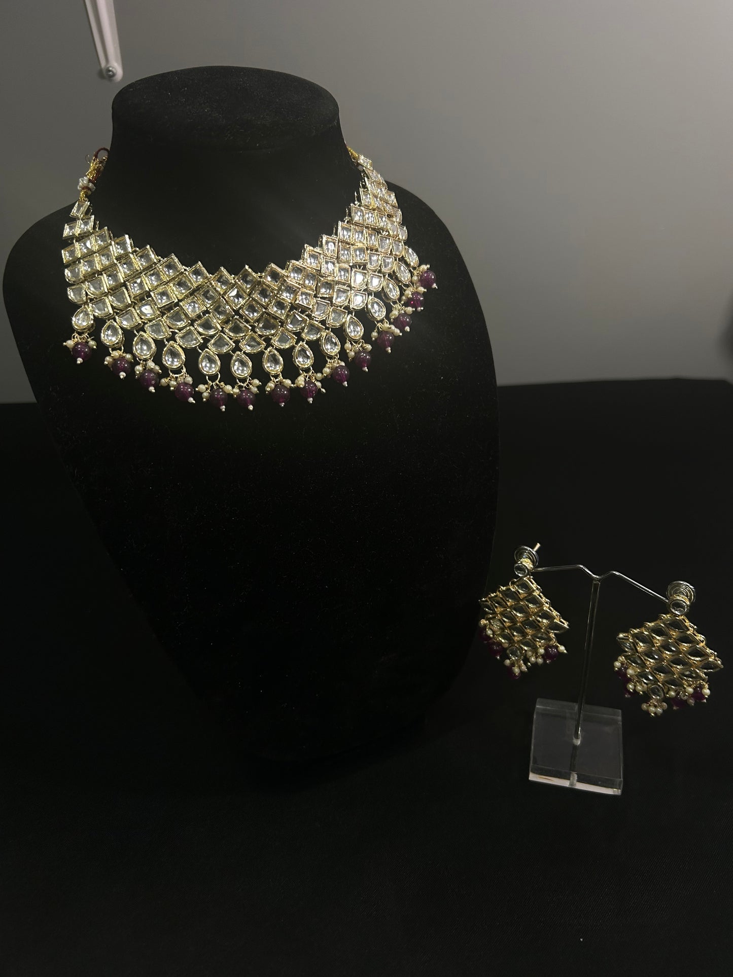 Polki Necklace Set