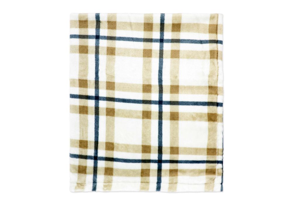 2 Pack Baby Blanket Set- Brown